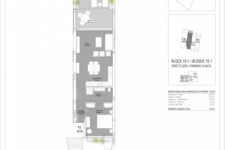 Flat for sale 2+kk, 62 m2